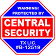  Central Security system Austin Logo